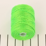 c-lon bead cord tex 400 0.9 mm - neon green